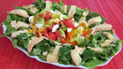 Recette Assiette de tétragone en salade