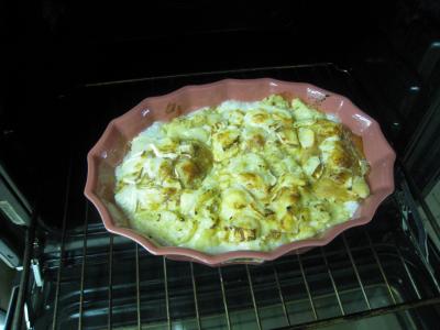 Crêpes gratinées au chou-fleur et au chèvre - 14.3