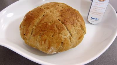 levure de boulanger : Miche de pain au blé noir réalisé avec la fritueuse Airfryer