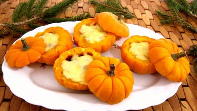 Image : recette Pomarines farcies aux betteraves rouges et au comté