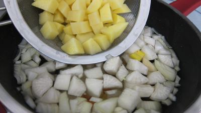 Recette Topinambours et sa soupe facile