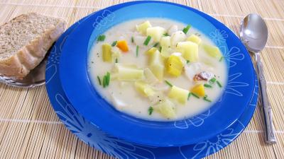 Recettes rapides : Assiette de topinambours et sa soupe facile