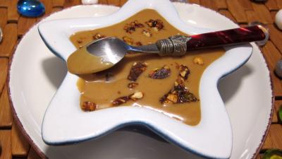 crème fruits : Ramequin de crème caramel aux marrons