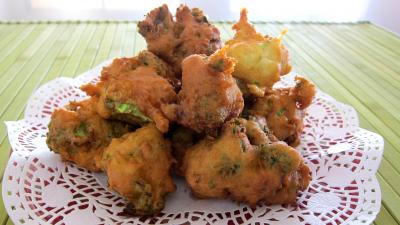 Image : recette Beignets de brocolis au chèvre frais