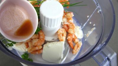 Concombre farci aux crevettes - 2.4