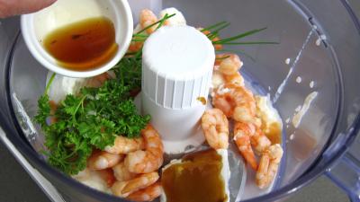 Concombre farci aux crevettes - 3.2