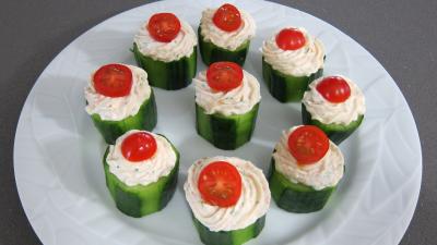 Concombre farci aux crevettes - 4.2