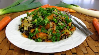 Image : recette Riz aux petits légumes