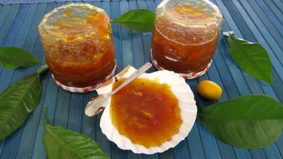 Conserves : Pot de confiture de kumquat
