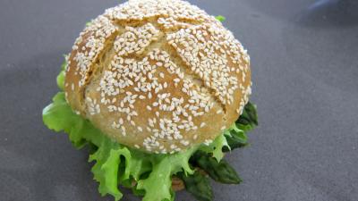 Hamburgers au cabillaud et aux asperges - 11.1