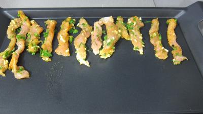Fingers de poulet et ses galettes de laitue - 10.2