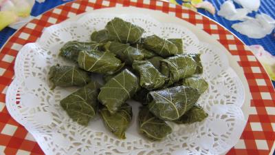 Photo : Dolmas aux épinards