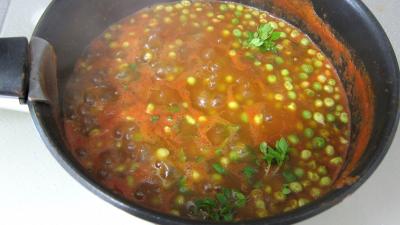 Spaghettis aux petits pois - 7.1