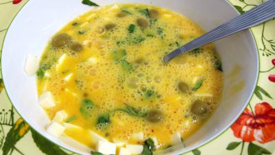 Frittata aux pommes de terre et petits pois - 8.1