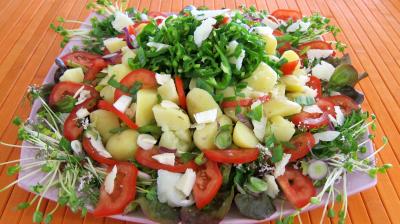 Image : recette Piments doux en salade