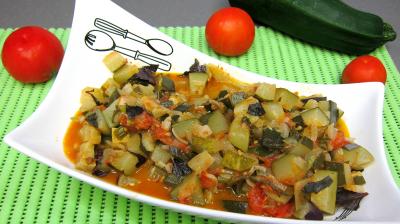 Recettes végétariennes : Saladier d'artichauts en ratatouille