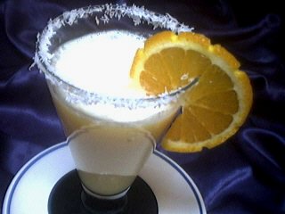 noix de coco : Verre de punch à ma noix de coco