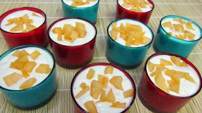 Image : recette Verrines de melon au fromage blanc