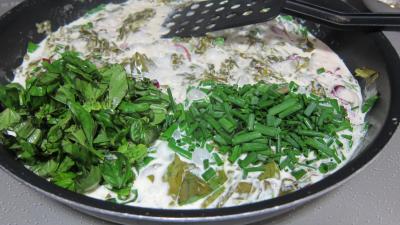 Recette Purée à l'oseille avec ses encornets