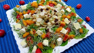 Cuisine diététique : Assiette de topinambours en salade