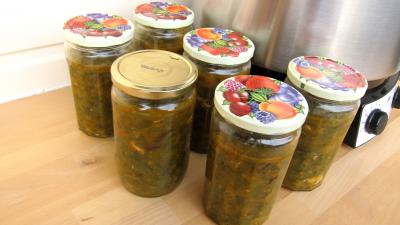 Conserve de ragoût de blettes et d'oseille au basilic - 11.3