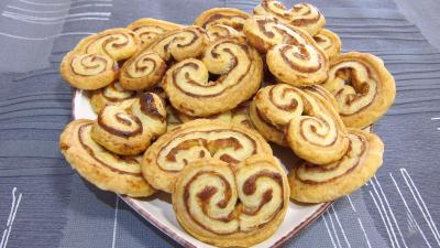 biscuits salés : Assiette de palpiers au tahin