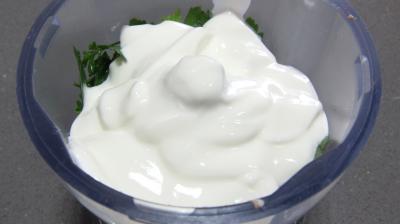 Sauce au yaourt au chèvre - 2.3