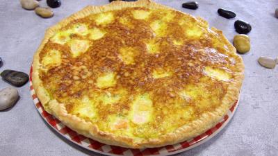 saumon : Quiche au saumon