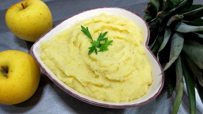 Recette Saladier de purée à l'ananas
