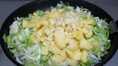 Brandade de gambas aux poireaux - 5.1