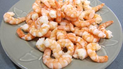 Brandade de gambas aux poireaux - 7.1