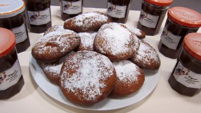 Recette élaborée : Assiette de beignets Hannouka