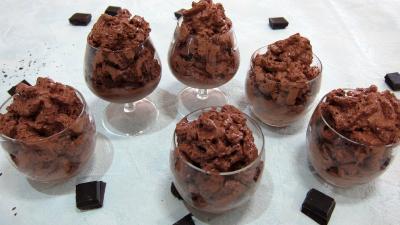 mascarpone : Verrines de mousse mascarpone au chocolat