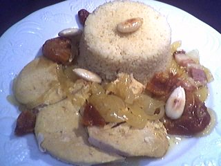Cuisine diététique : Assiette de dinde aux amandes