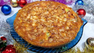 pomme de terre : Tarte topinambours et poireaux