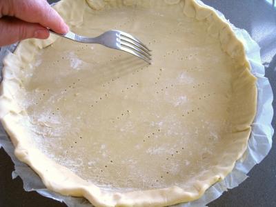 Image : pâte brisée sucrée et salée