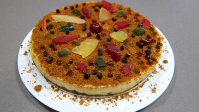 Gâteau fromage blanc aux spéculoos et ses fruits confits - 8.1