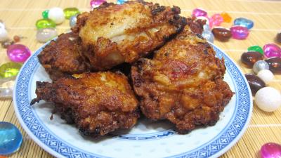 Les grands classiques : Assiette de cuisses de poulet à la chinoise
