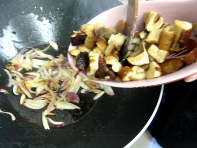 Sauté de porc au brie et aux cèpes - 10.3
