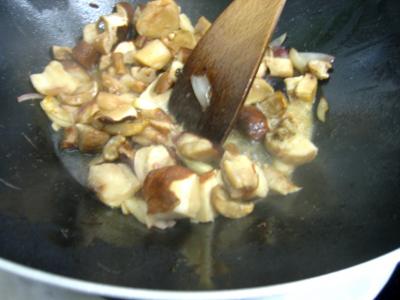 Sauté de porc au brie et aux cèpes - 10.4