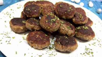 Les grands classiques : Assiette de croquettes de boeuf