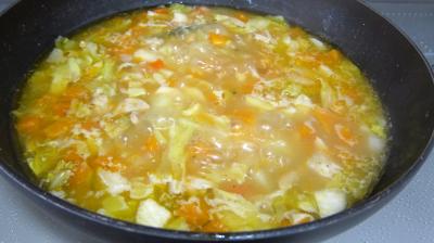 Soupe de légumes aux navets - 7.2