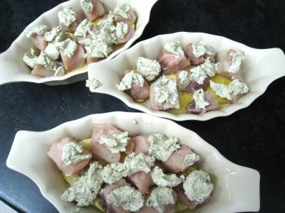 Espadon aux pommes de terre et aux noix - 8.2