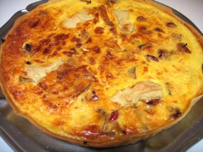 Image : recette Coquilles Saint-Jacques en quiche