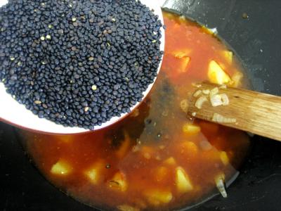 Lentilles à la tomate à la Marocaine - 4.3