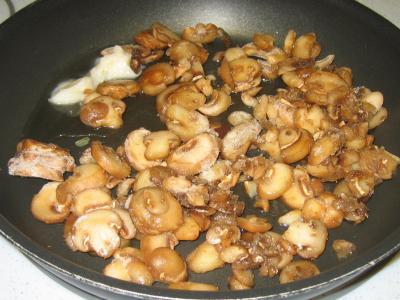 Courgettes aux champignons en quiche - 4.4