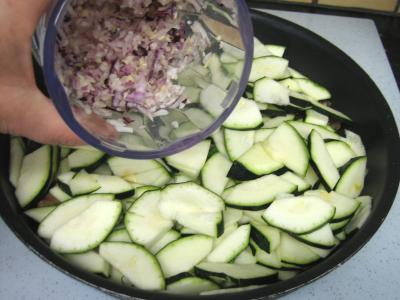 Courgettes aux champignons en quiche - 5.2