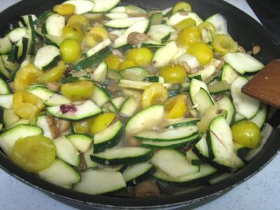 Courgettes aux champignons en quiche - 6.1