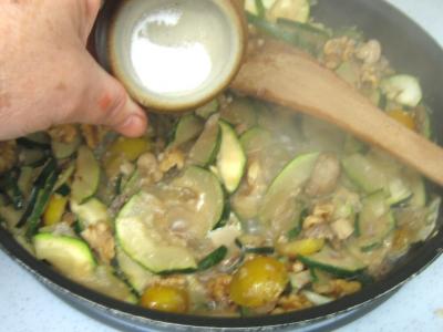 Courgettes aux champignons en quiche - 6.3