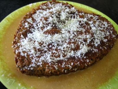 Image : recette Gâteau "cococitron" et sa crème de poire